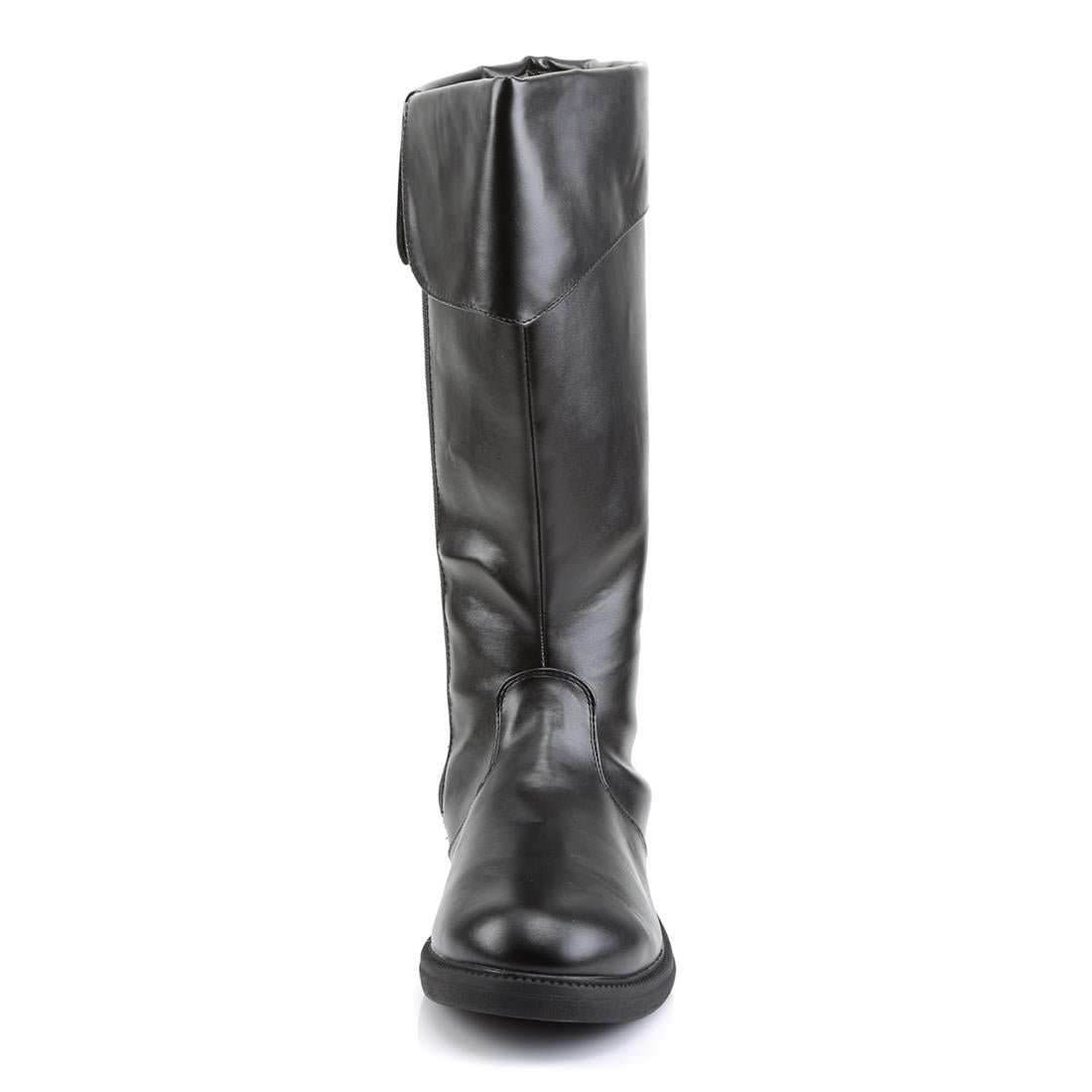 funtasma-captain-105-herren-kniehohe-piratenstiefel-schwarz-2-5-cm-absatz-mit-re image 2