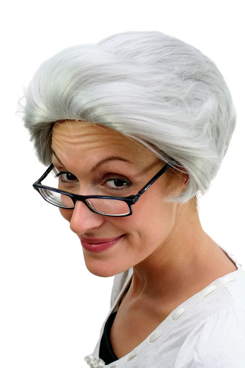 wig-me-up-pw0206-pc309-per-cke-damen-herren-silbergrau-grau-seitenscheitel image 1