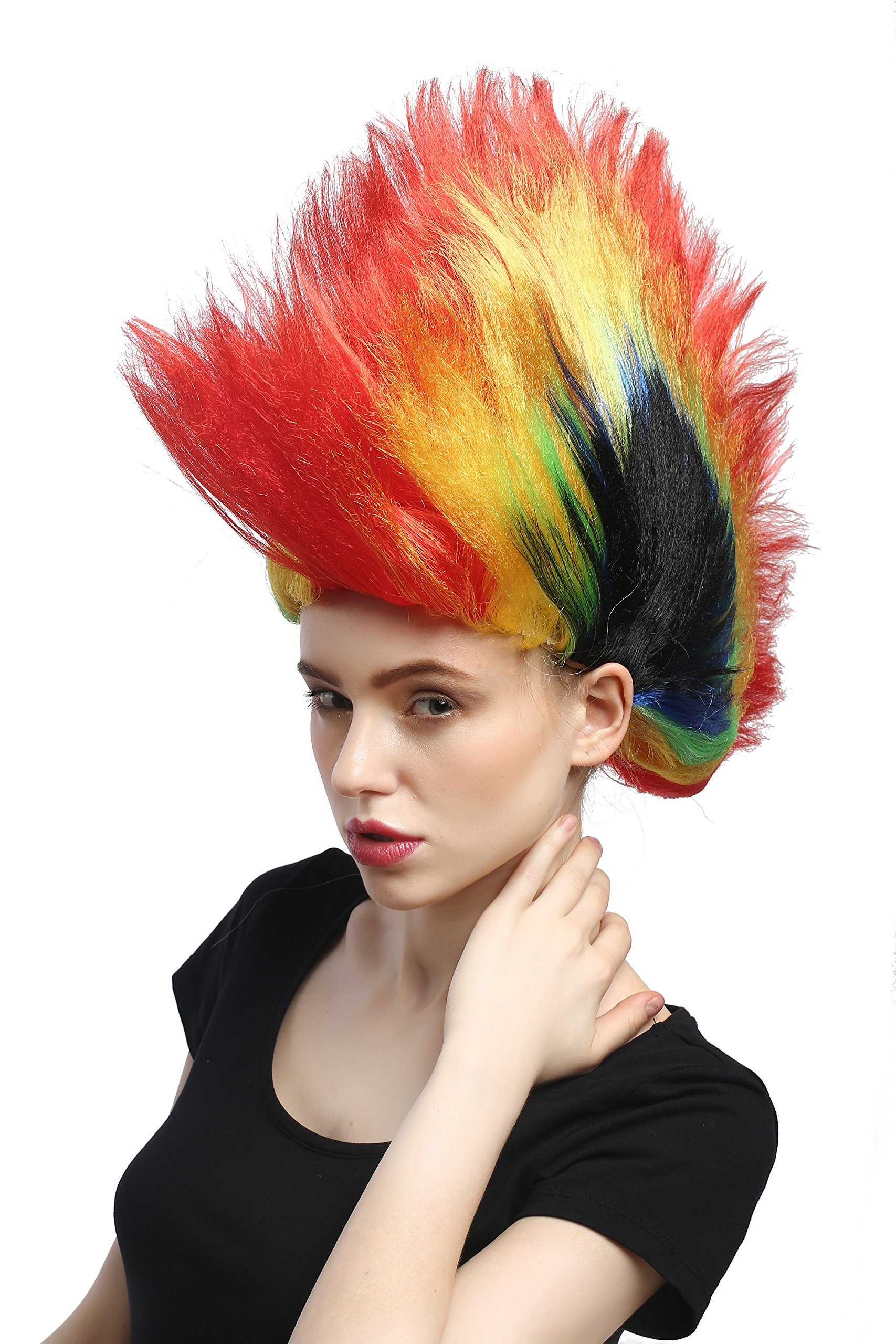 wig-me-up-per-cke-irokese-mohawk-dh1159-bunt-80er-punk image 2