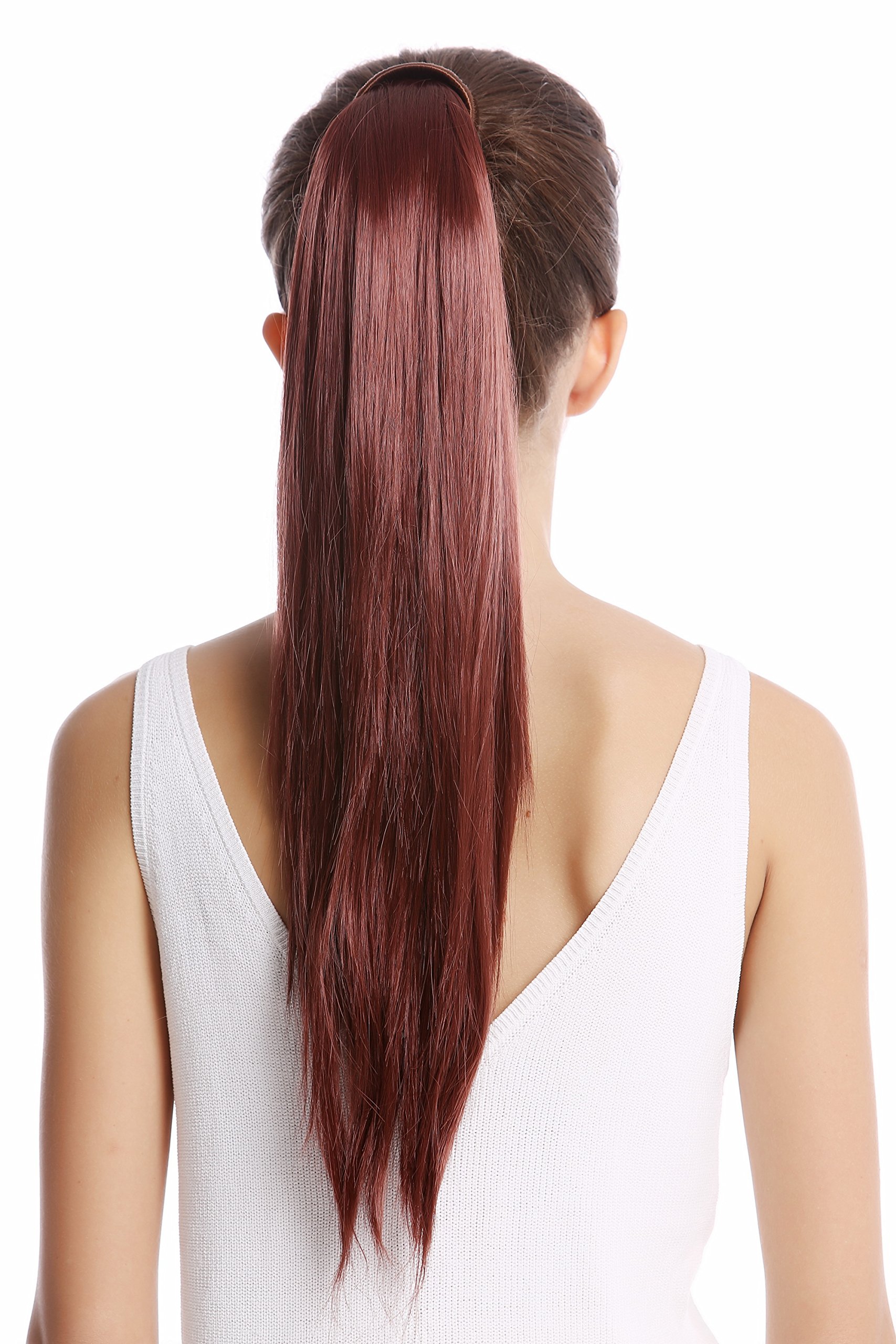 wig-me-up-srosy-35-haarteil-pferdeschwanz-55-cm-braun-rotbraun-glatt image 2
