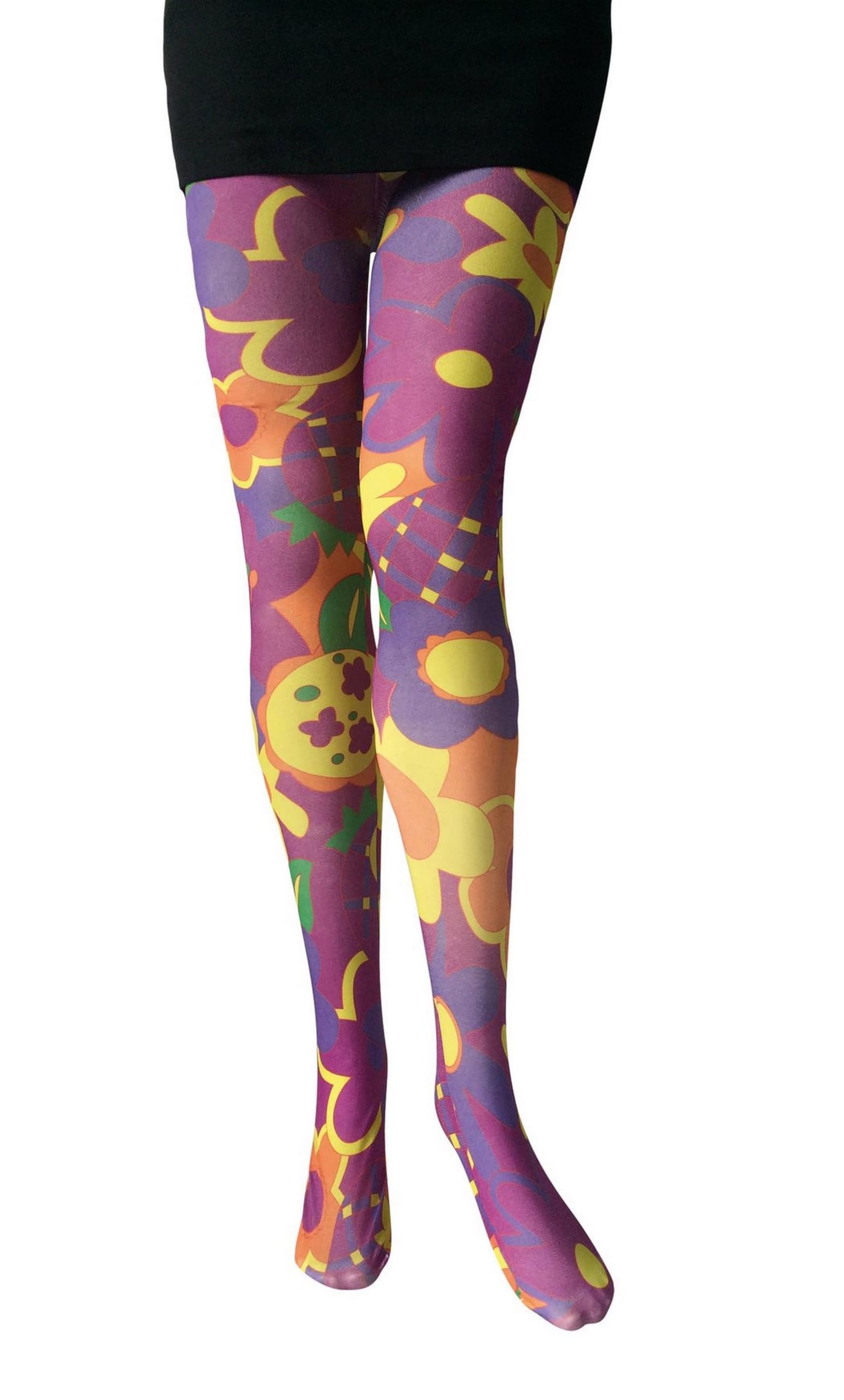 p-tit-clown-74410-strumpfhose-psychedelic-blickdicht-mehrfarbig-one-size image 1