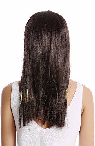wig-me-up-wg-7031-za2-damenper-cke-lang-dunkelbraun-mit-pony-und-geflochtenen-st image 7