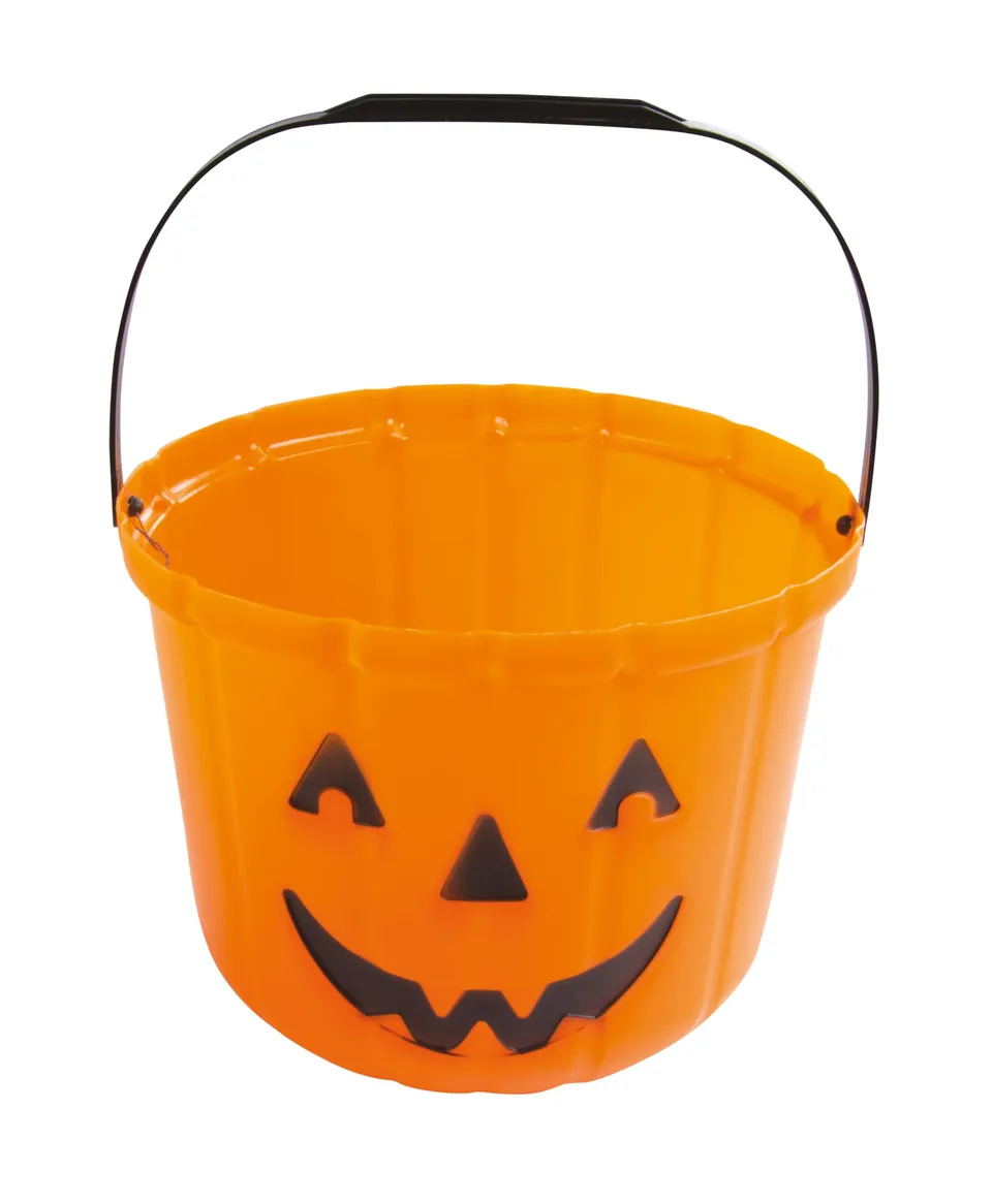 ptit-clown-62000-halloween-k-rbis-eimer-14-cm-orange image 1
