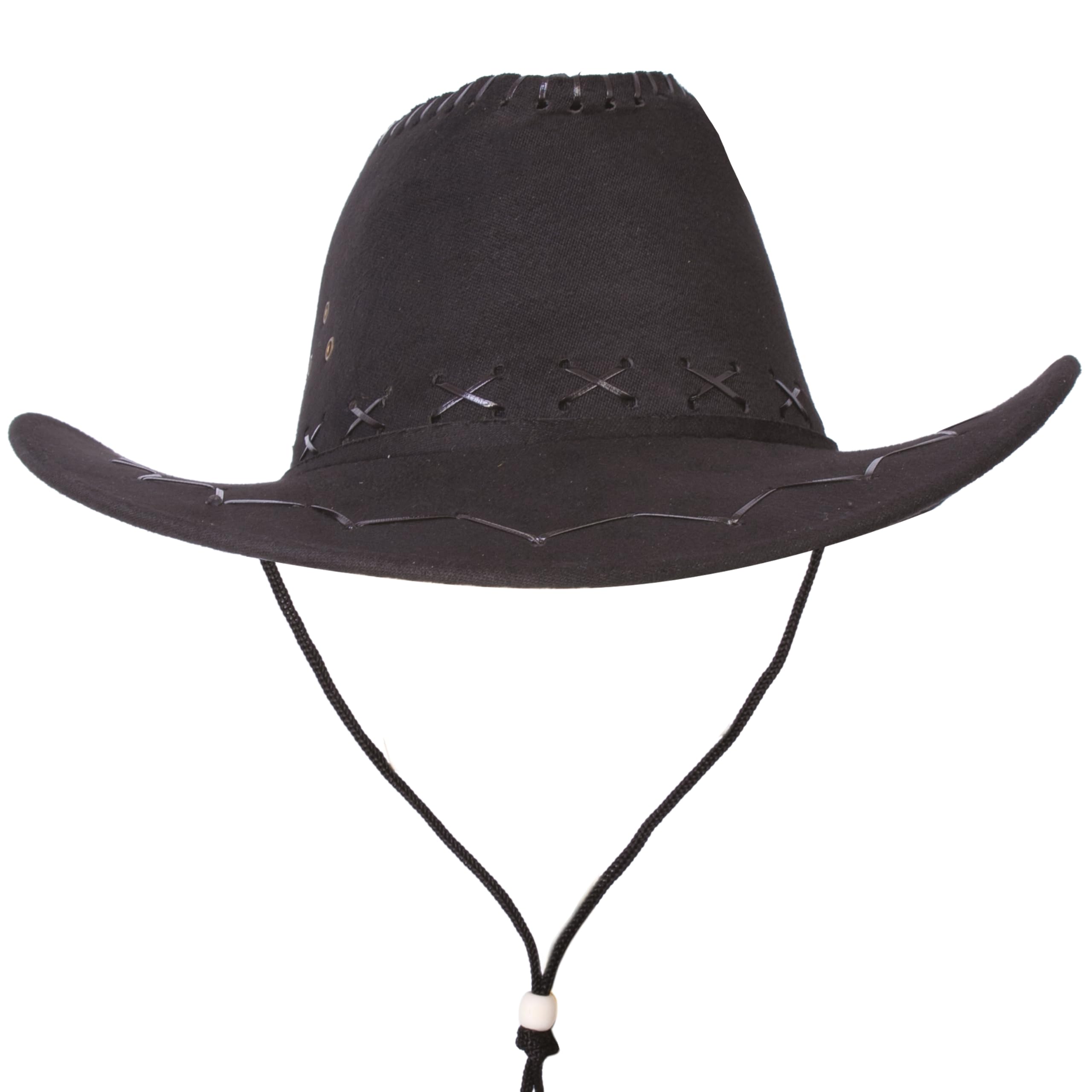 ptit-clown-cowboy-hut-nubukleder-optik-mit-zierband image 2