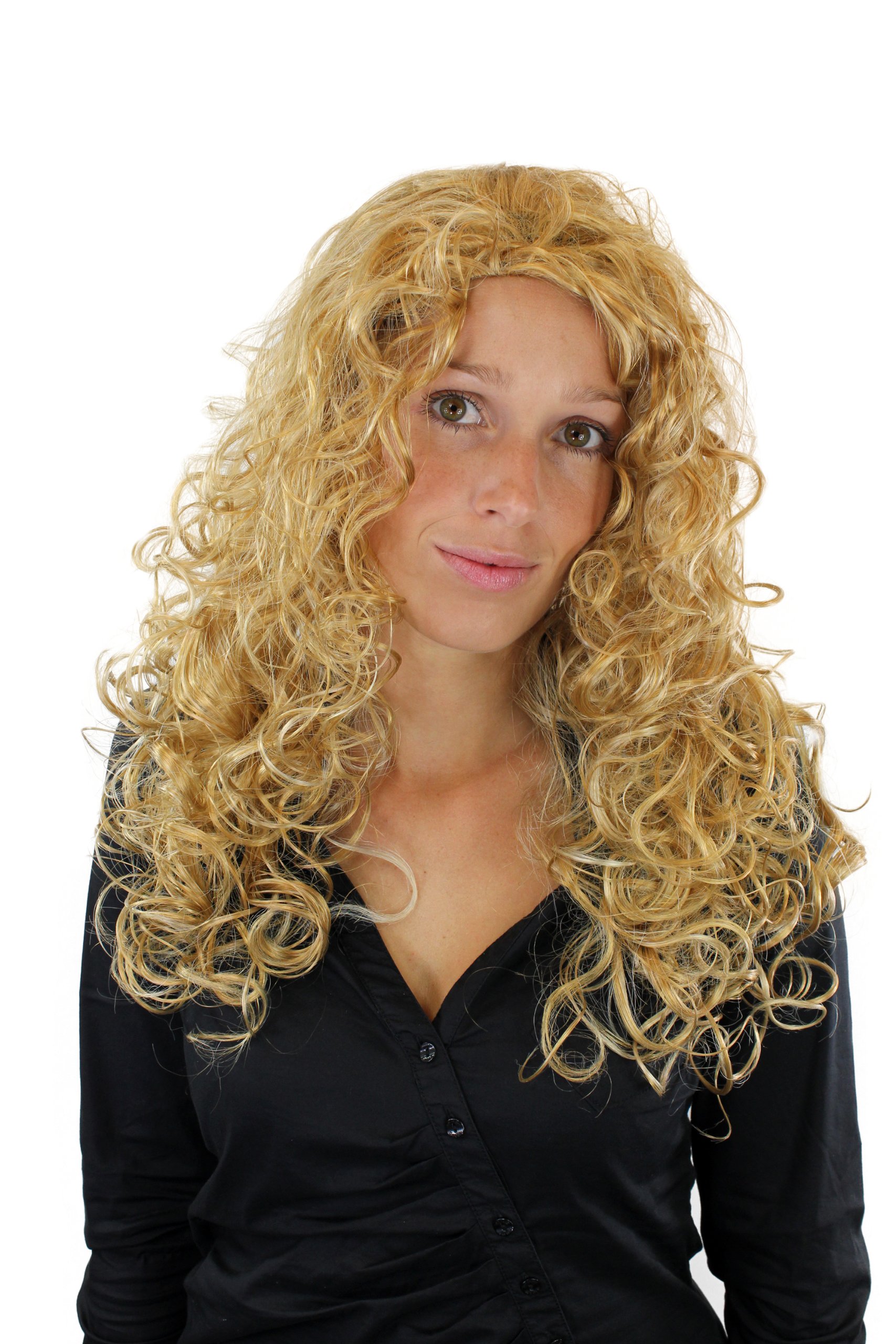 wig-me-up-90007-234h-mermaid-per-cke-blond-mix-lockig-lang-70-cm image 1