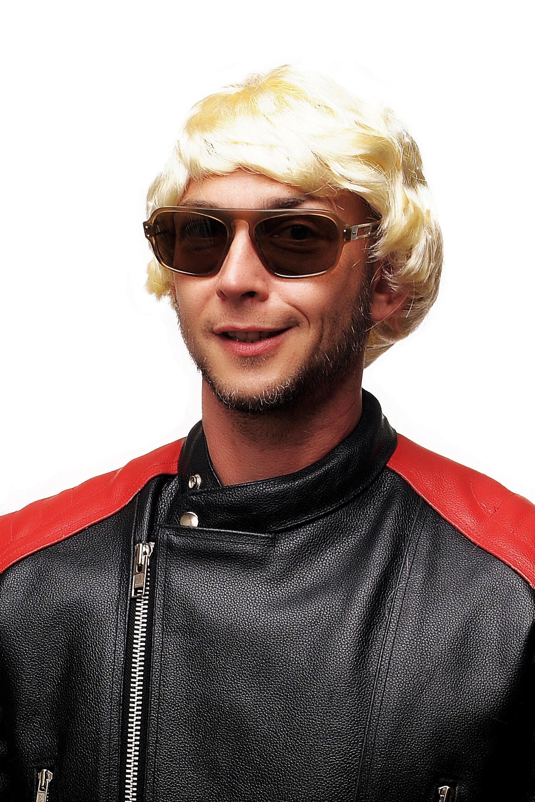 wig-me-up-3296-za615-herrenper-cke-blond-hellblond-kurz-gigolo-schlager image 1