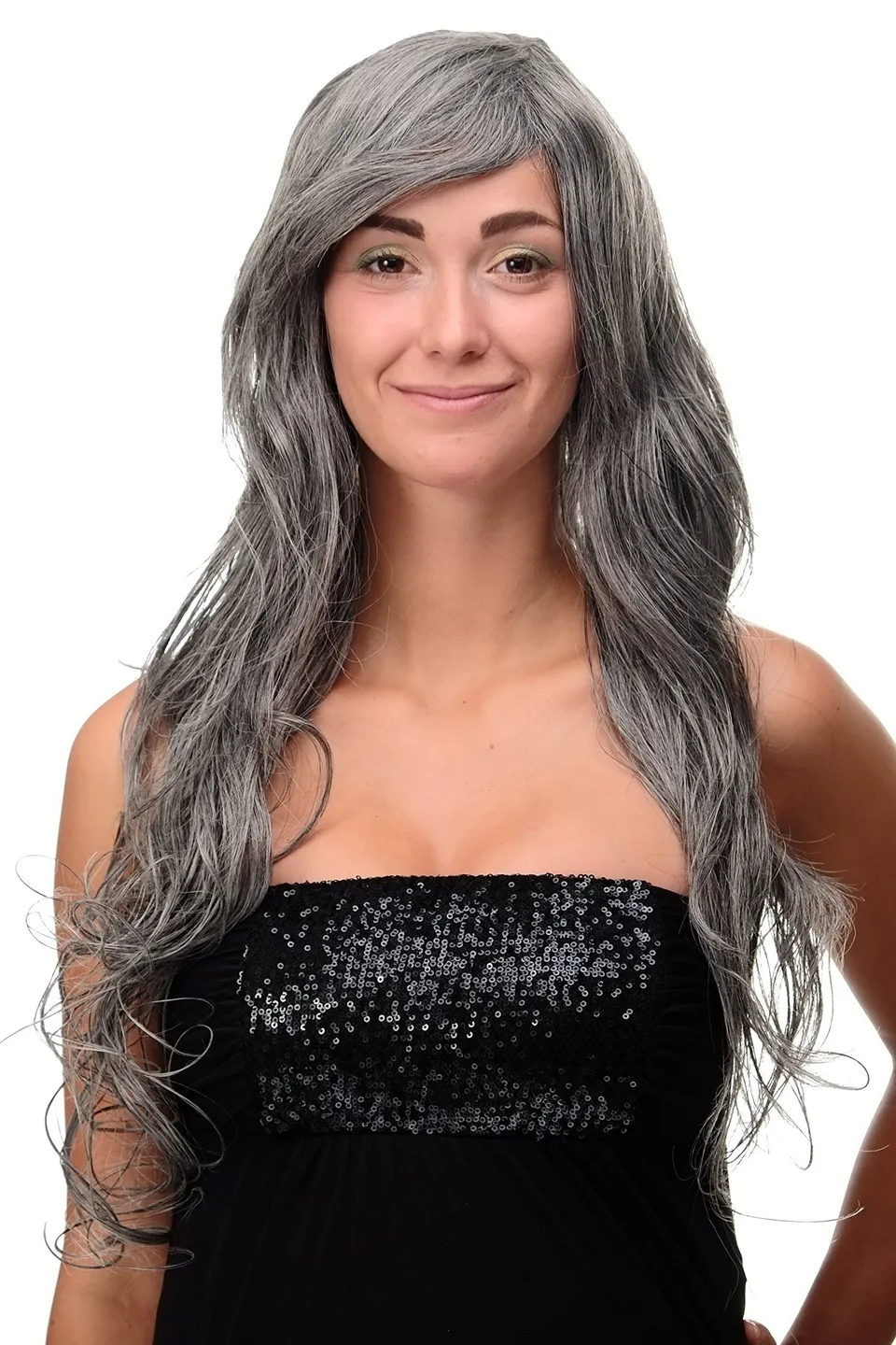 wig-me-up-damen-per-cke-9669el-44-dunkelgrau-grau-braun-mix-70-cm image 1