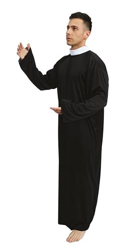 ptit-clown-pfarrer-kost-m-erwachsene-religi-ses-m-nnerkost-m-polyester image 6