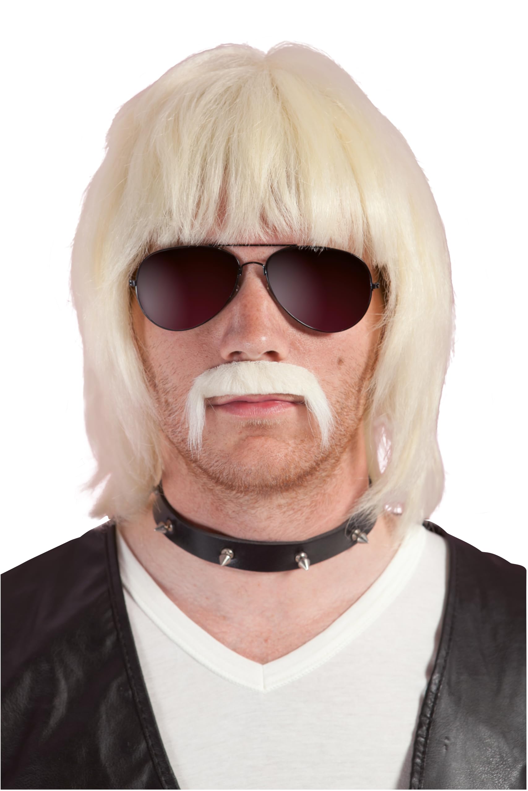 ptit-clown-51921-70er-80er-per-cke-rot-mit-schnurrbart image 5