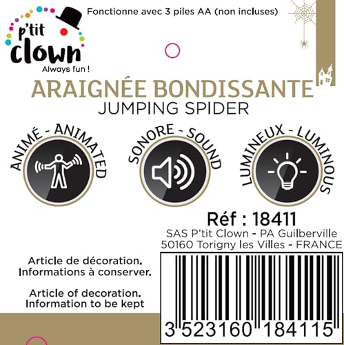 p-tit-clown-springende-spinne-animiert-halloween-schreck-deko image 5