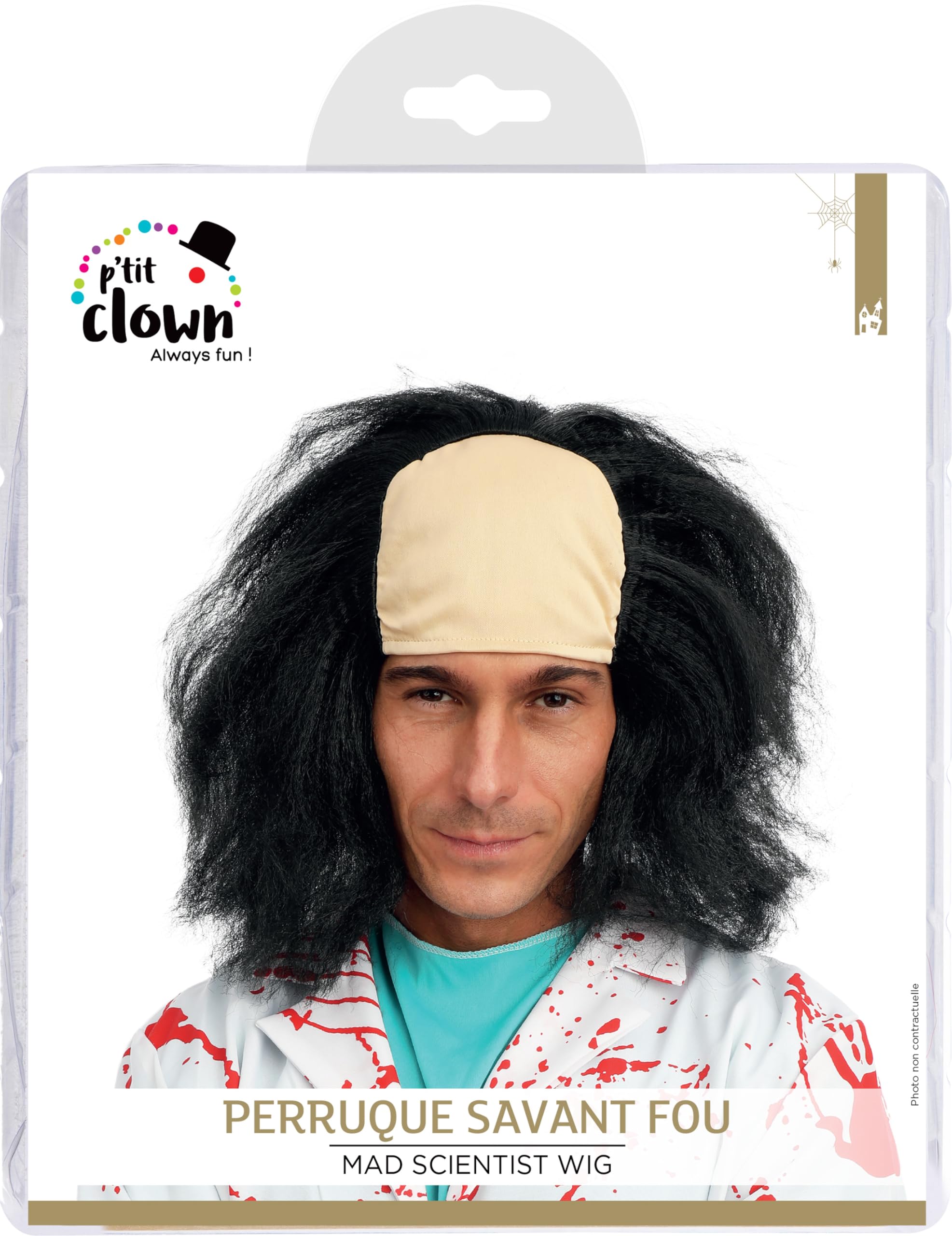 ptit-clown-68501-per-cke-verr-ckter-wissenschaftler-schwarz-erwachsene image 5