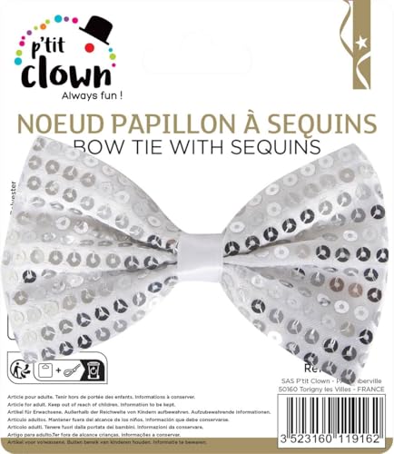 ptitclown-fliege-mit-pailletten-karneval-fliege-sortiert image 5