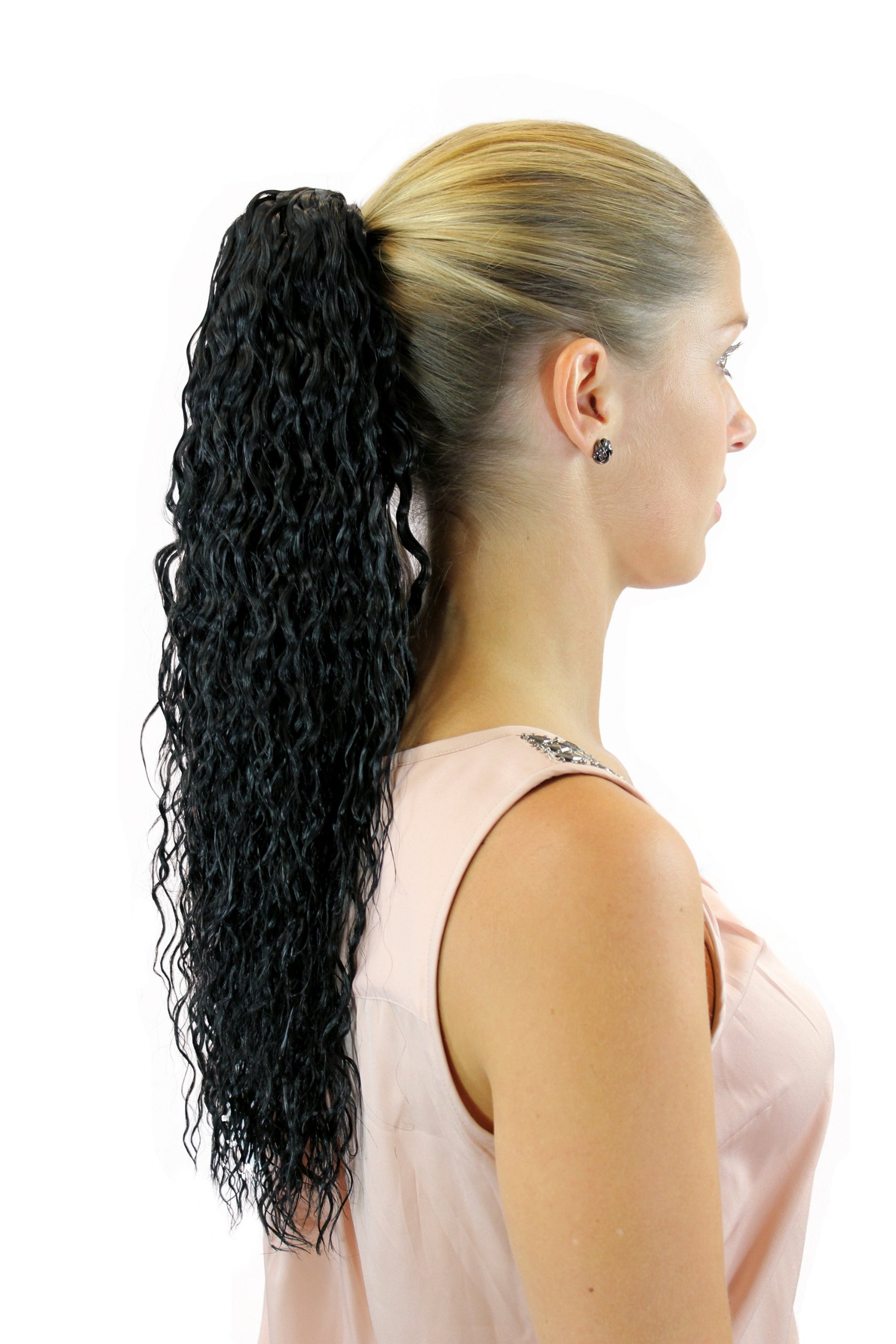 wig-me-up-jl-602-1b-haarteil-zopf-gewellt-50-cm-schwarz-mit-butterfly-klammer image 3