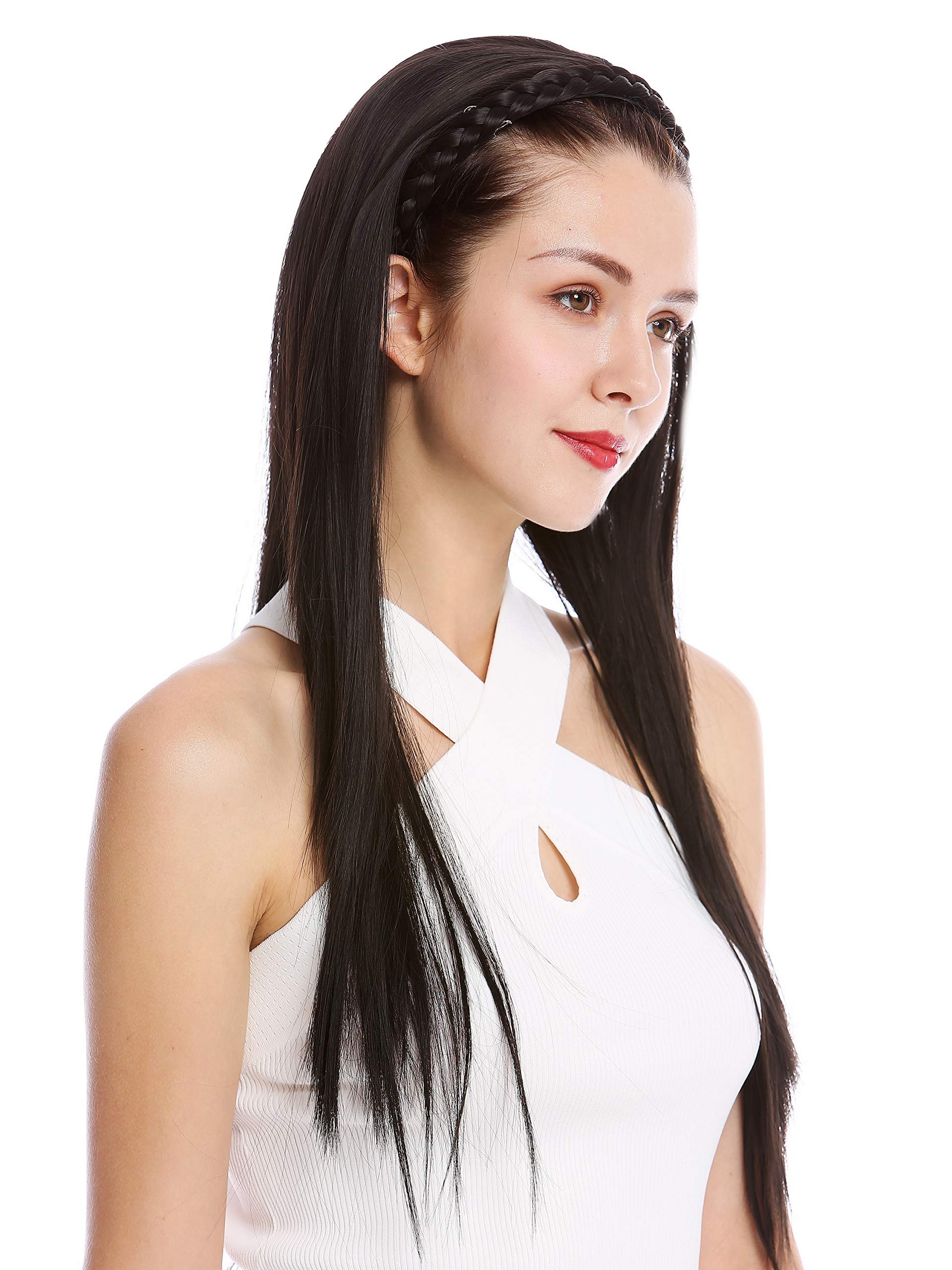 wig-me-up-90606-3-1b-halbper-cke-haarteil-mit-geflochtenem-haarreif-schwarz-ca-4 image 7
