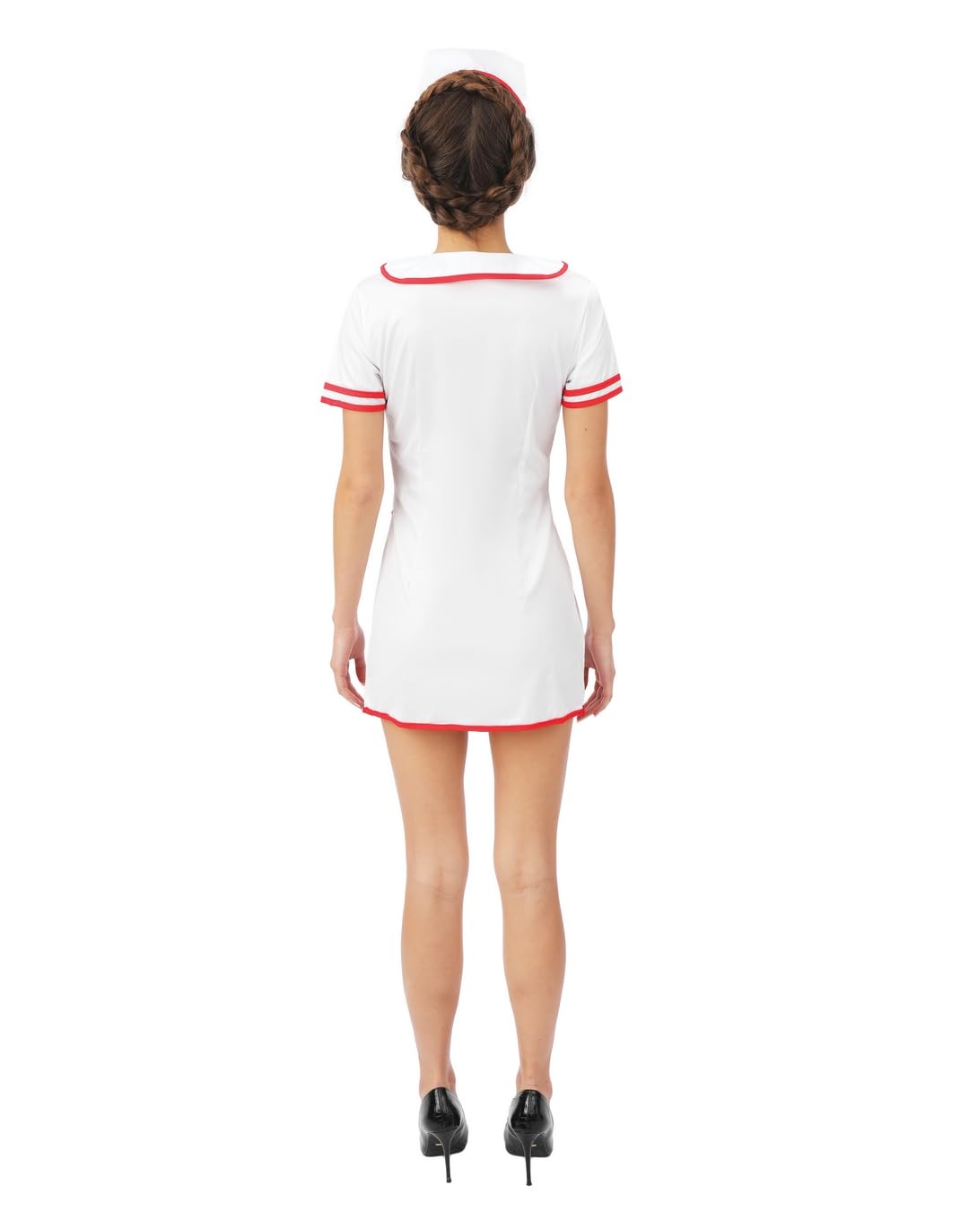 ptit-clown-luxe-krankenschwester-kost-m-damen-wei image 3