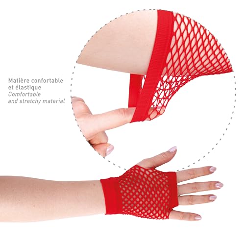 ptit-clown-90315-fingerlose-netzhandschuhe-rot-1-paar image 5