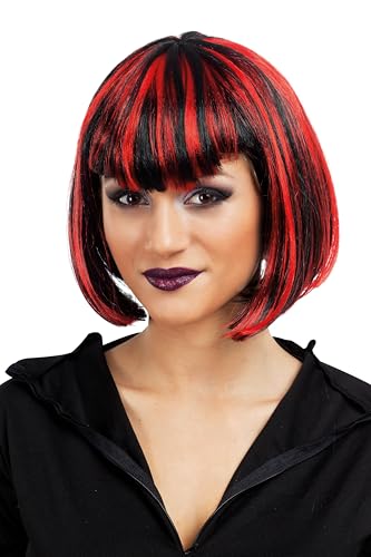 ptit-clown-vampir-bob-per-cke-damen-schwarz-mit-wei-rot-ca-22-cm image 4