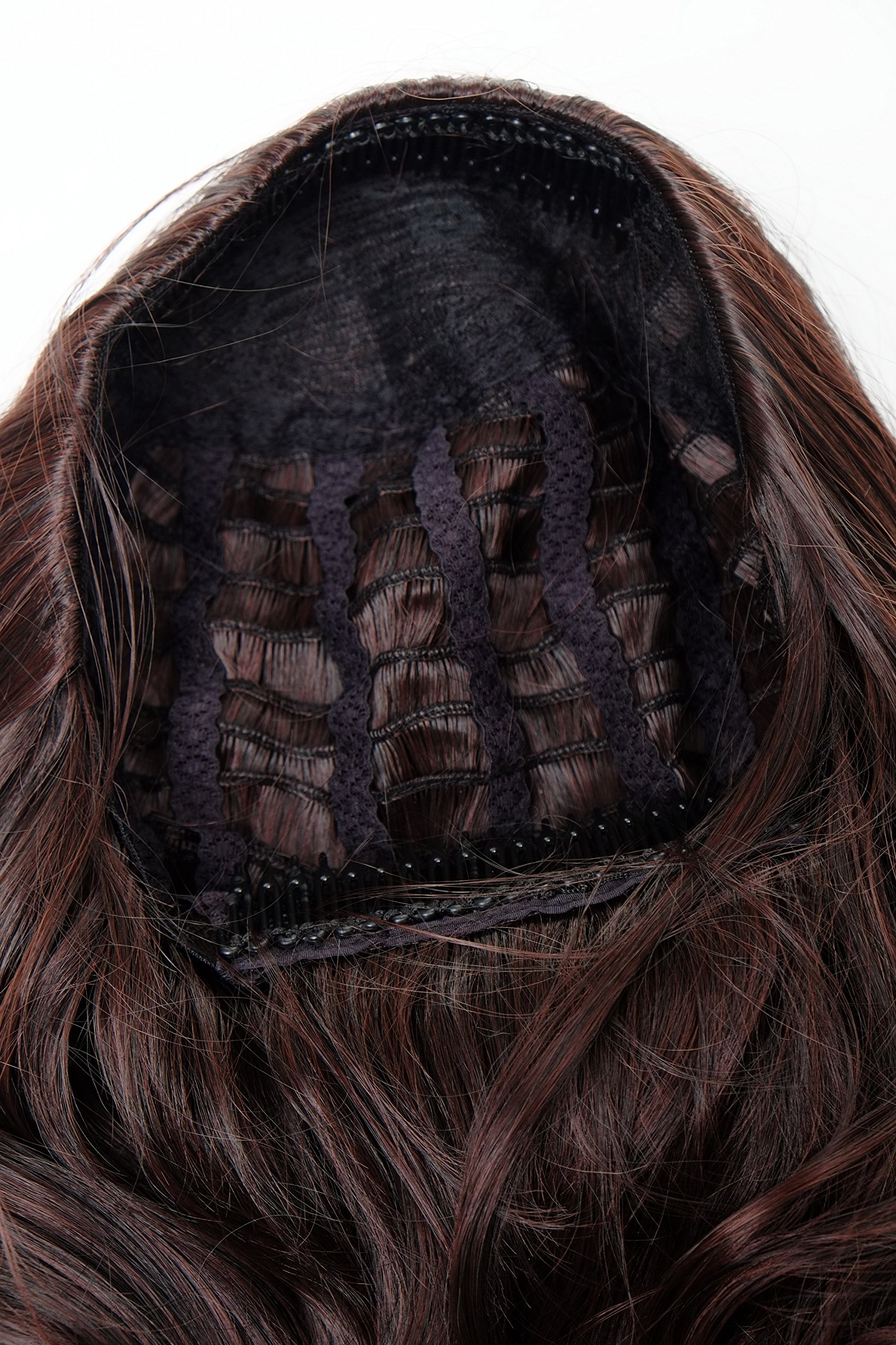 wig-me-up-h9307-2t33-halbper-cke-haarverl-ngerung-braun-mix-60-cm image 4