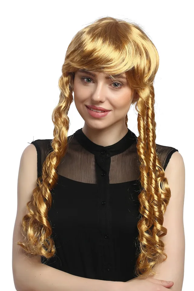 wig-me-up-3063-p70-per-cke-damen-kurz-goldblond-rastalocken-spirallocken image 1