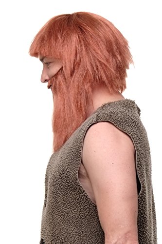 wig-me-up-rj007-p130-wikinger-set-per-cke-und-bart-rostrot-40-cm-herren image 8