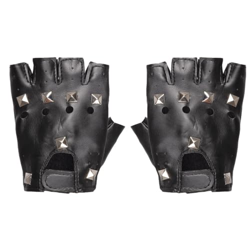 p-tit-clown-18430-punk-handschuhe-fingerlos-schwarz-paar image 7