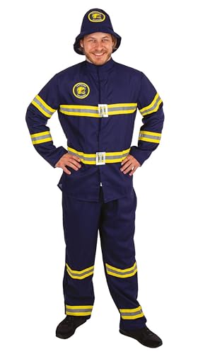 p-tit-clown-feuerwehrmann-kost-m-erwachsene-blau-l-xl image 6