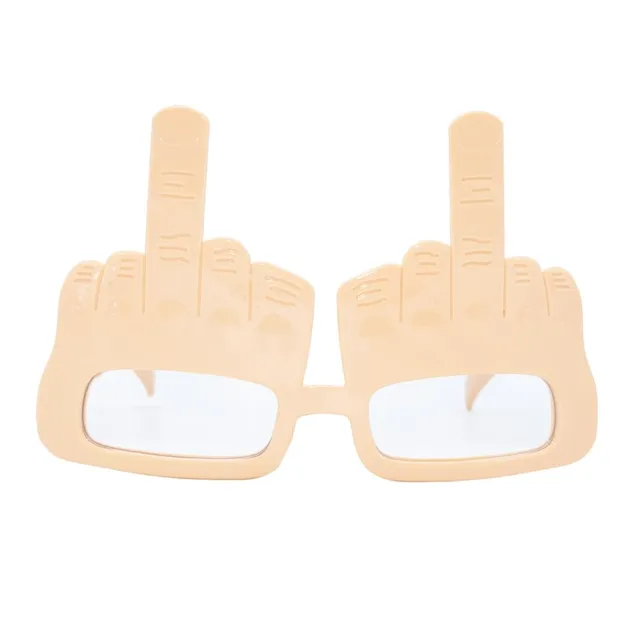 p-tit-clown-35380-party-brille-mittelfinger-design-beige image 1