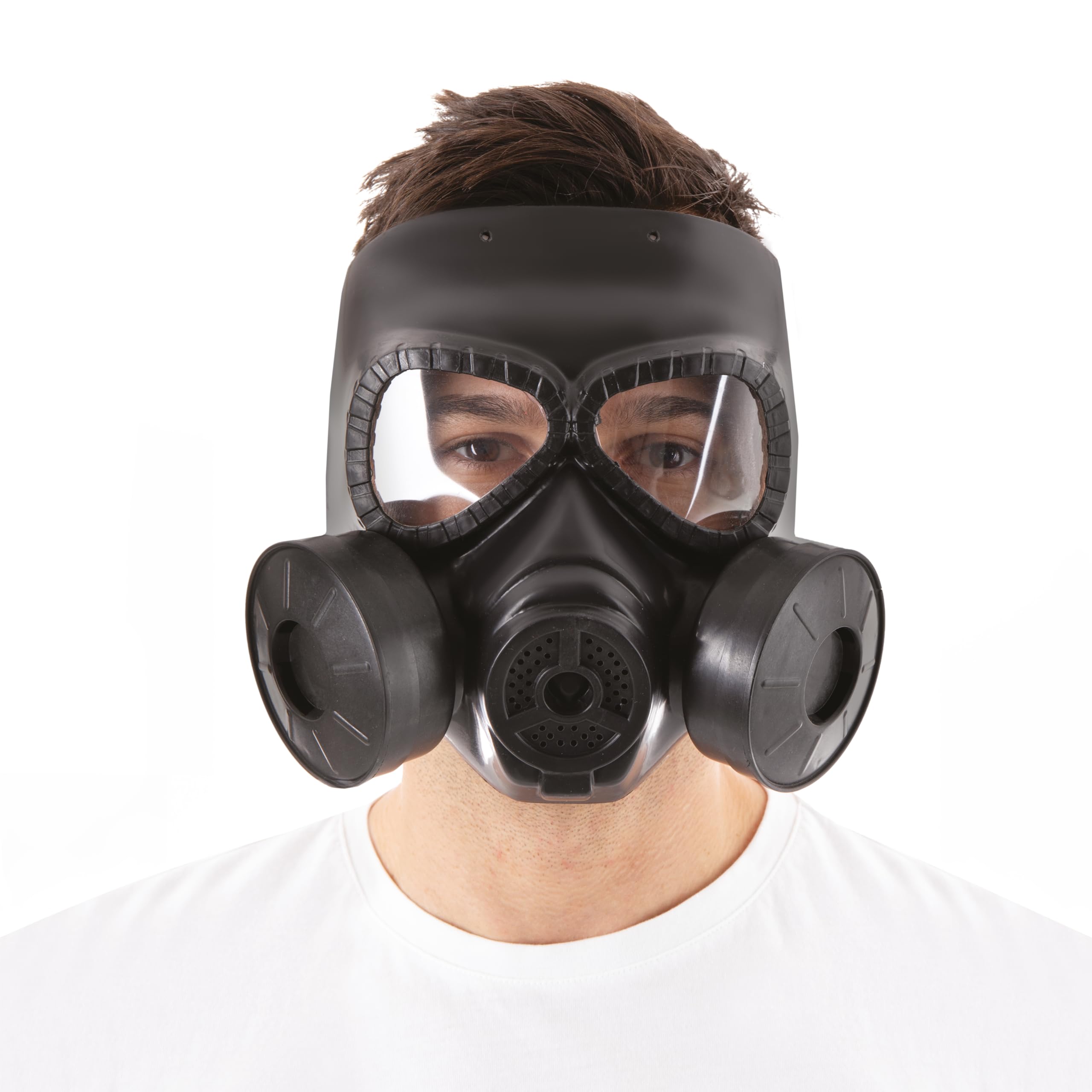p-tit-clown-gasmaske-kost-m-erwachsene-schwarz image 2