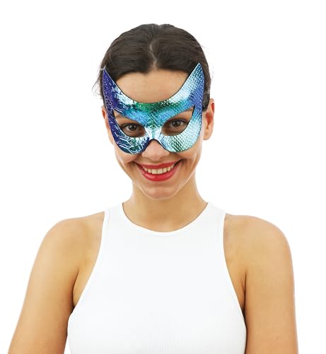 p-tit-clown-23376-wolf-maske-schuppeneffekt-t-rkis-erwachsene image 5