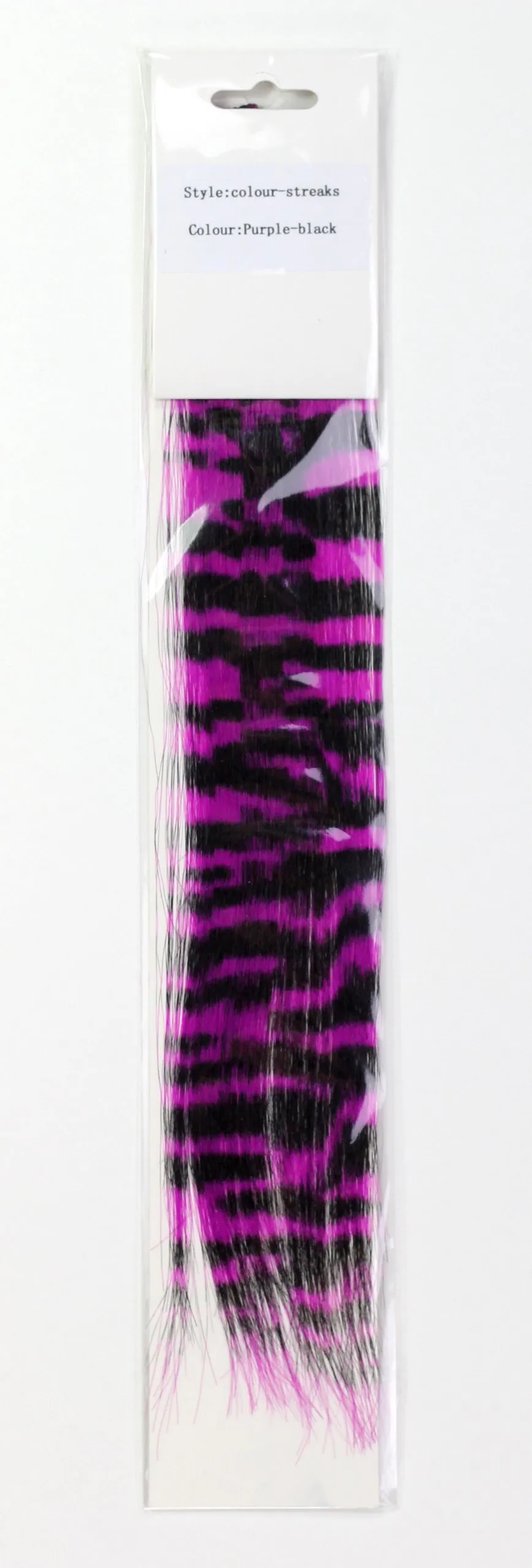 wig-me-up-neon-clip-in-str-hnen-2x1-lila-schwarz-30-cm image 1
