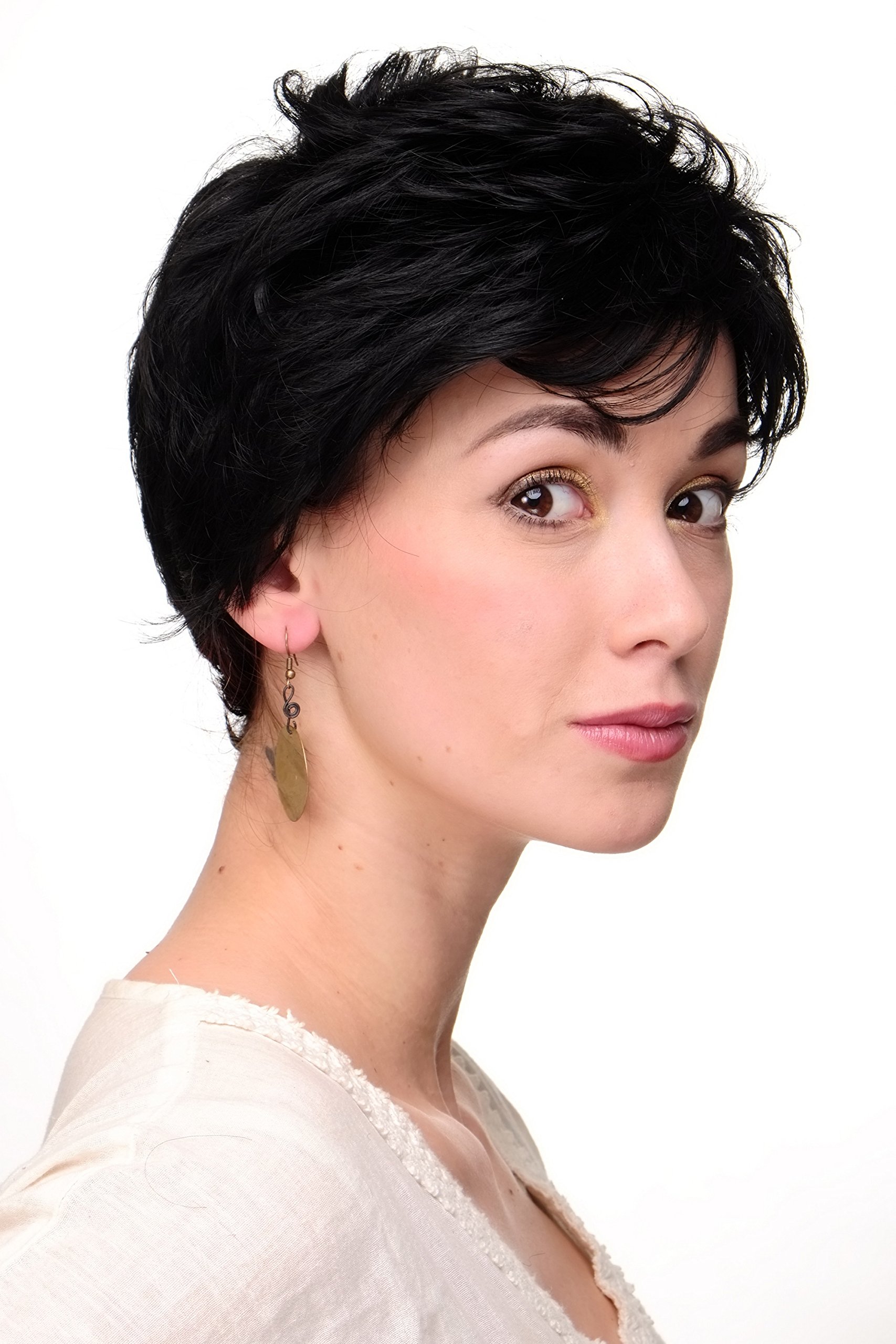 wig-me-up-wh9283-damenper-cke-kurz-wild-gestylt-20-cm-schwarz-1b image 2