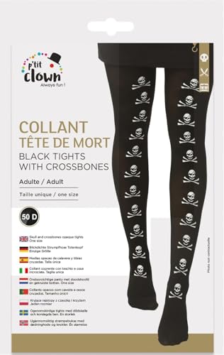 p-tit-clown-halloween-strumpfhose-damen-skelett-day-of-the-dead-fledermaus image 5