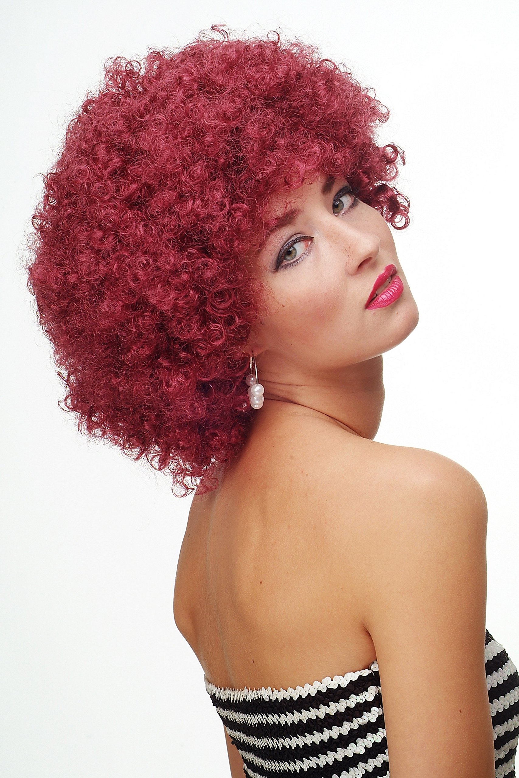wig-me-up-pw0011-p67-afroper-cke-party-70er-disco-granatrot-25-cm image 4