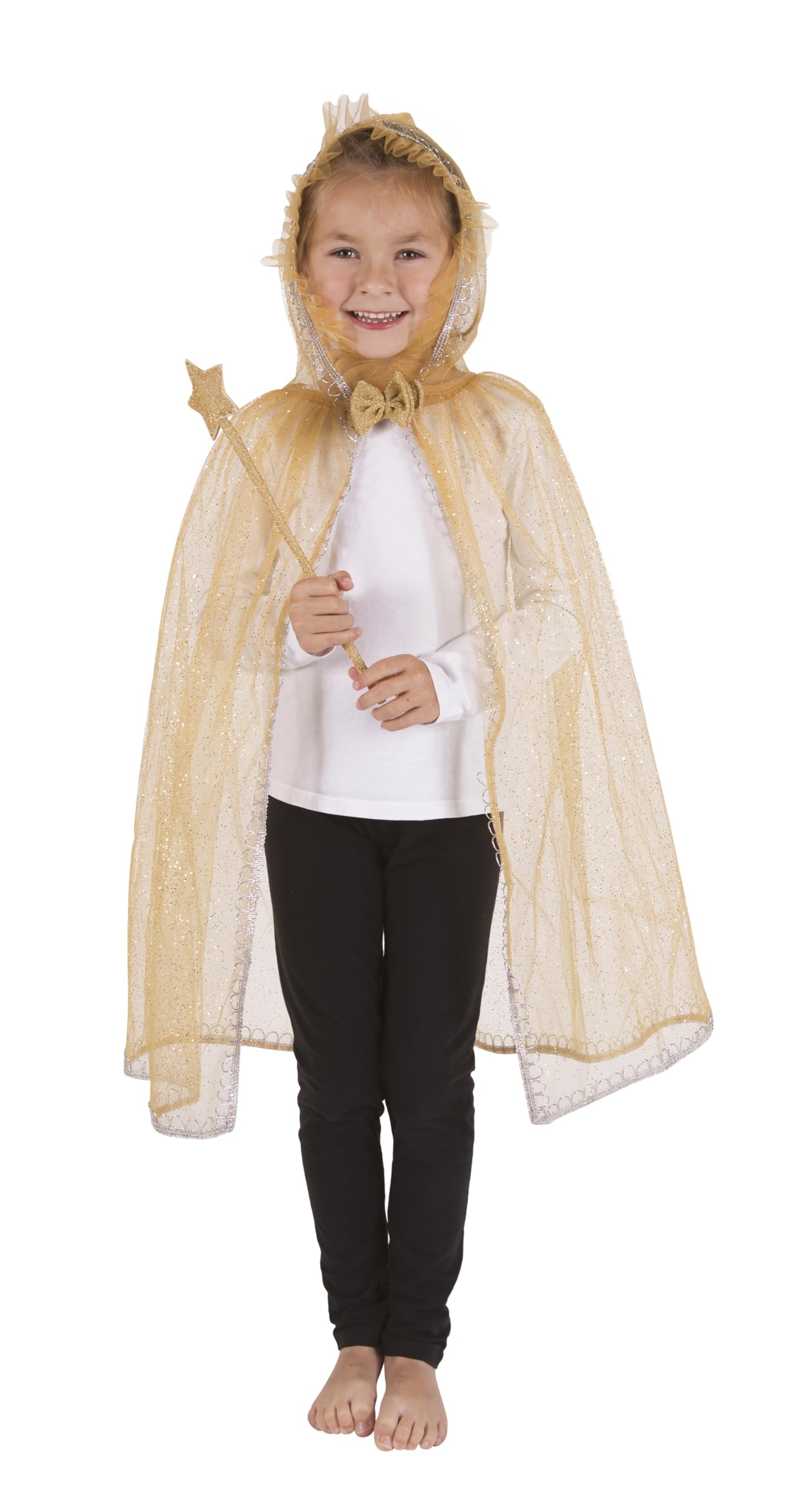 p-tit-clown-zubeh-r-set-glitzerprinzessin-m-dchen-einheitsgr-e-gold image 3
