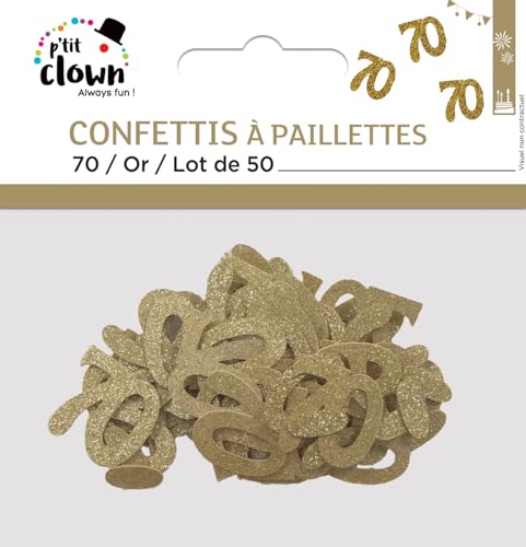 ptit-clown-glitzer-konfetti-zahl-70-gold-50-st-ck-tischdeko image 5
