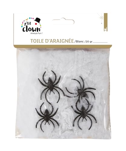 ptit-clown-wei-es-spinnennetz-20g-halloween-deko image 4