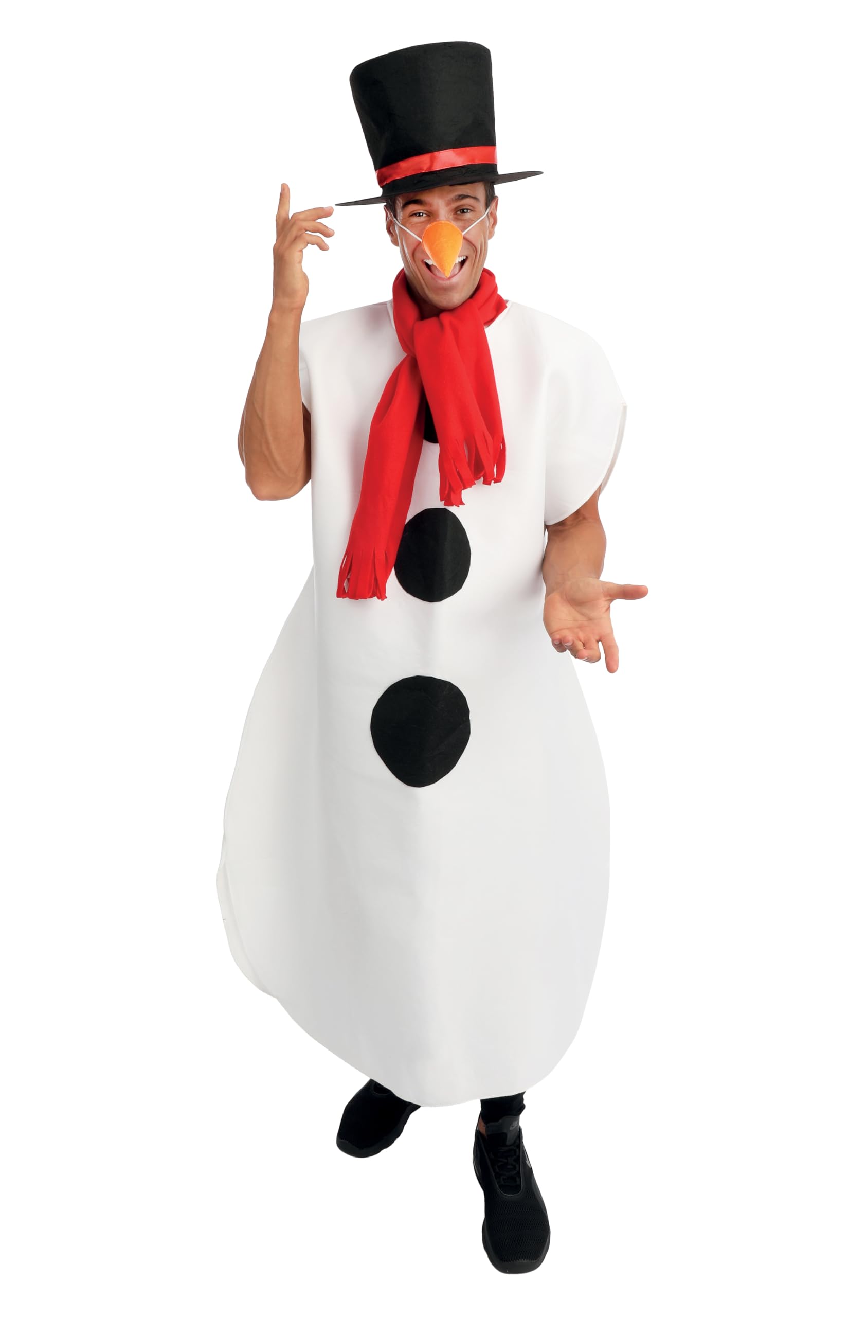 ptit-clown-schneemann-kost-m-erwachsene-uni-komplett image 1