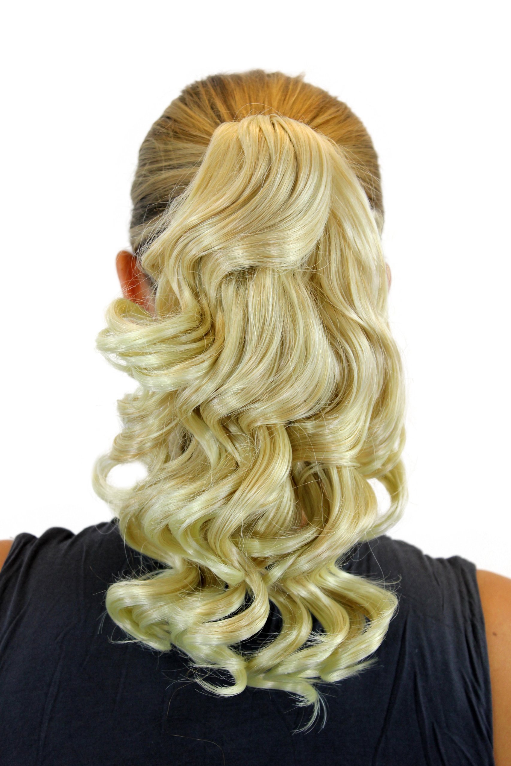 wig-me-up-haarteil-xf-6382-blond-mix-30-cm-lockig-halblang-butterfly-clip image 2