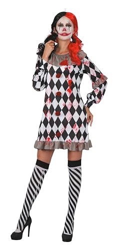 p-tit-clown-gruseliges-clown-kost-m-erwachsene-halloween-kleid image 3
