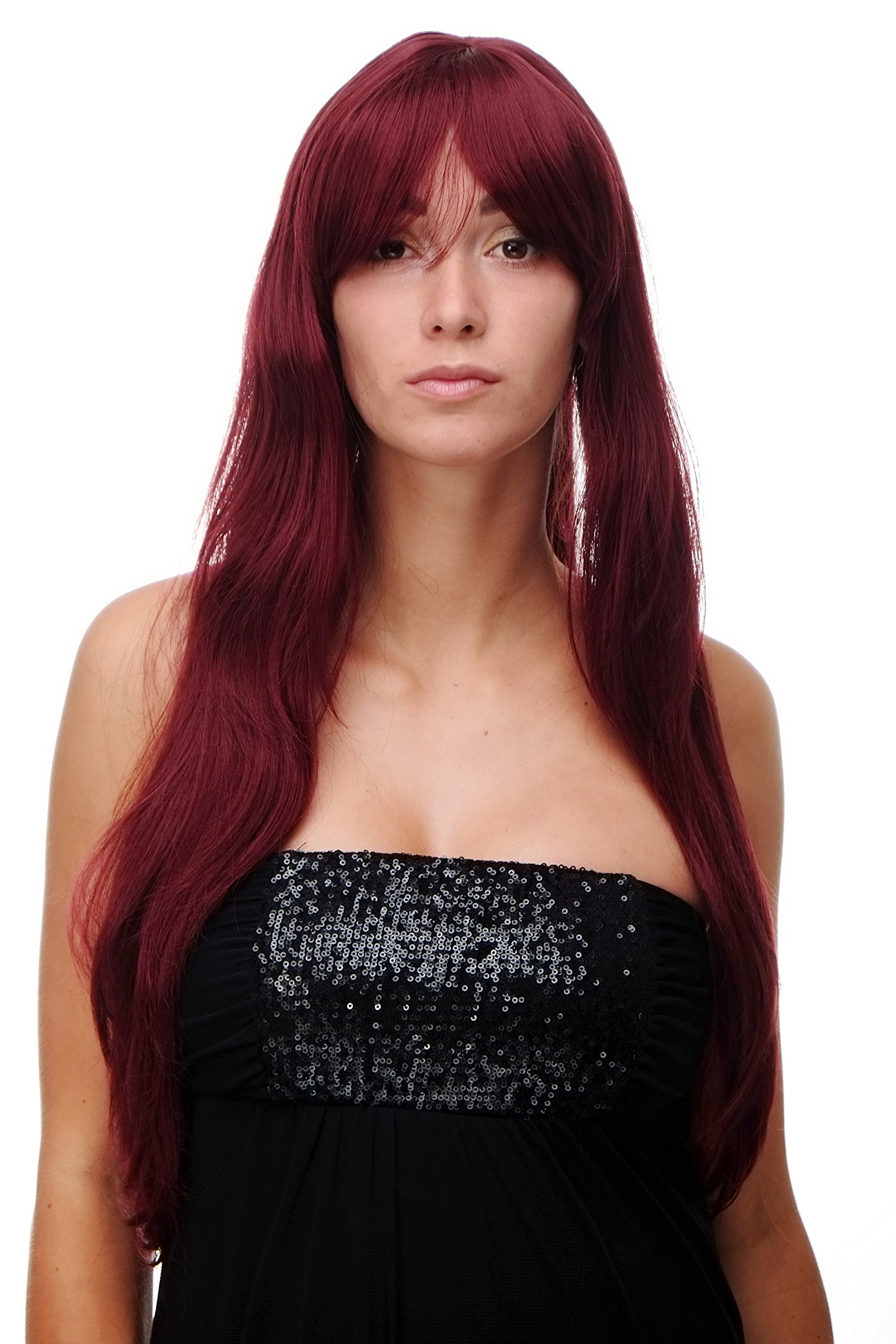 wig-me-up-3111-39-damen-per-cke-lang-glatt-granatrot-70-cm-mit-seitenscheitel image 1