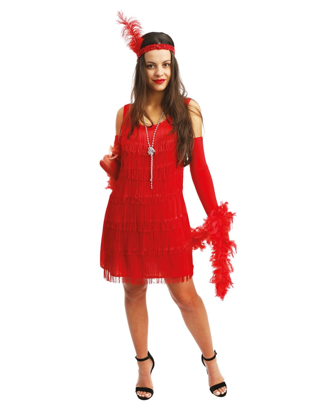 ptit-clown-21611-federboa-1-8-m-50-g-rot image 2