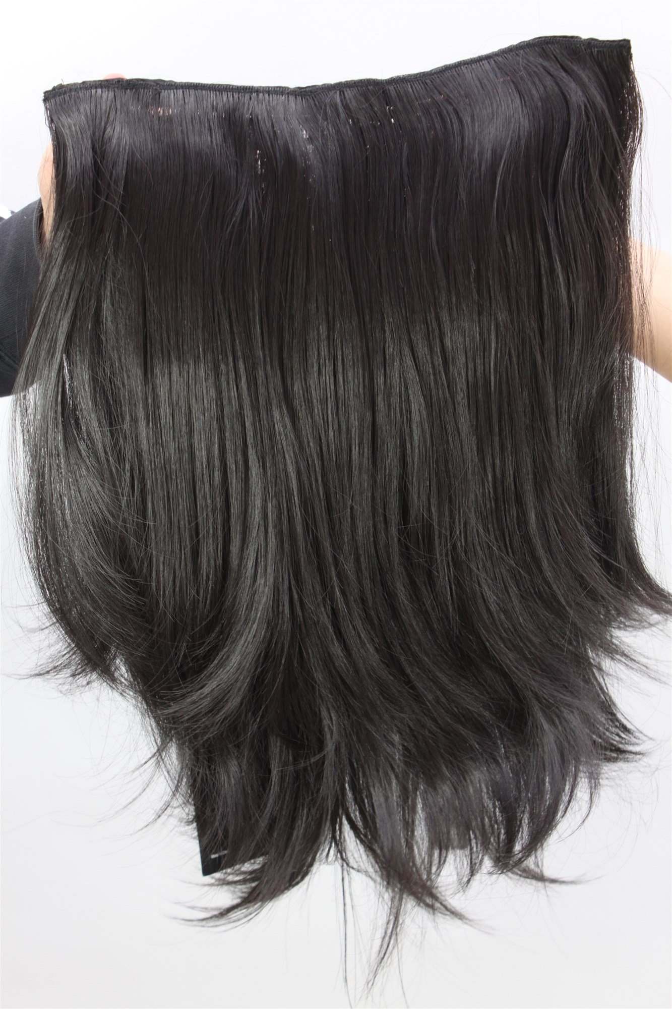 wig-me-up-h9515-2-clip-in-haarteil-3-4-per-cke-schwarz-45-cm image 2
