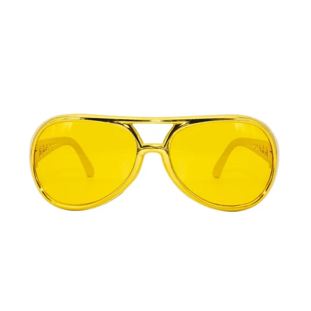 p-tit-clown-rock-n-roll-brille-gold-elvis-brille-erwachsene image 1
