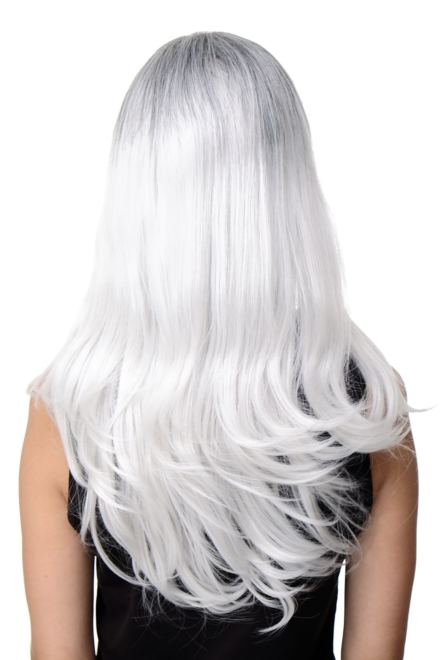wig-me-up-gfw1809-damenper-cke-lang-glatt-ombre-schwarz-wei-grau image 4