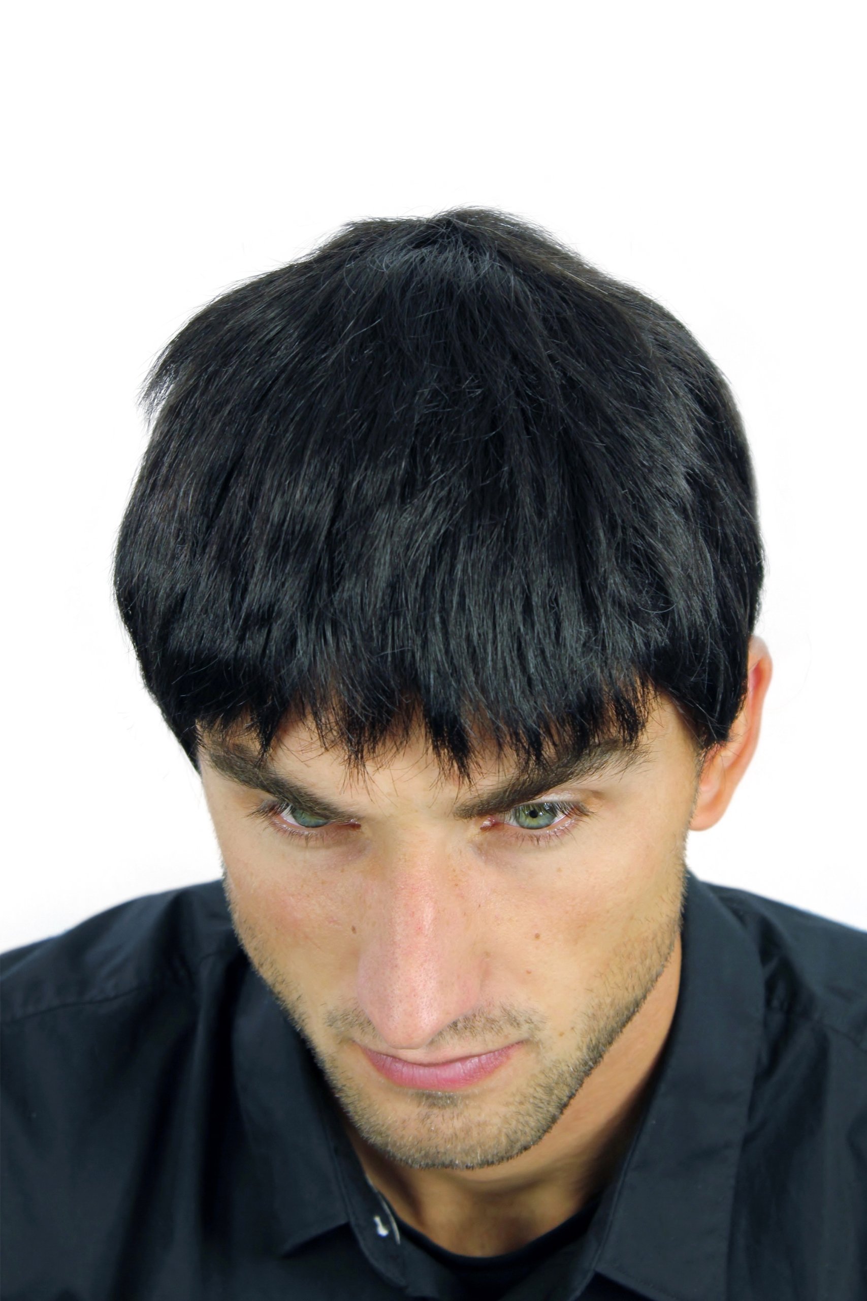 wig-me-up-wl-0204-2-herrenper-cke-kurz-schwarz-glatt-25-cm image 6