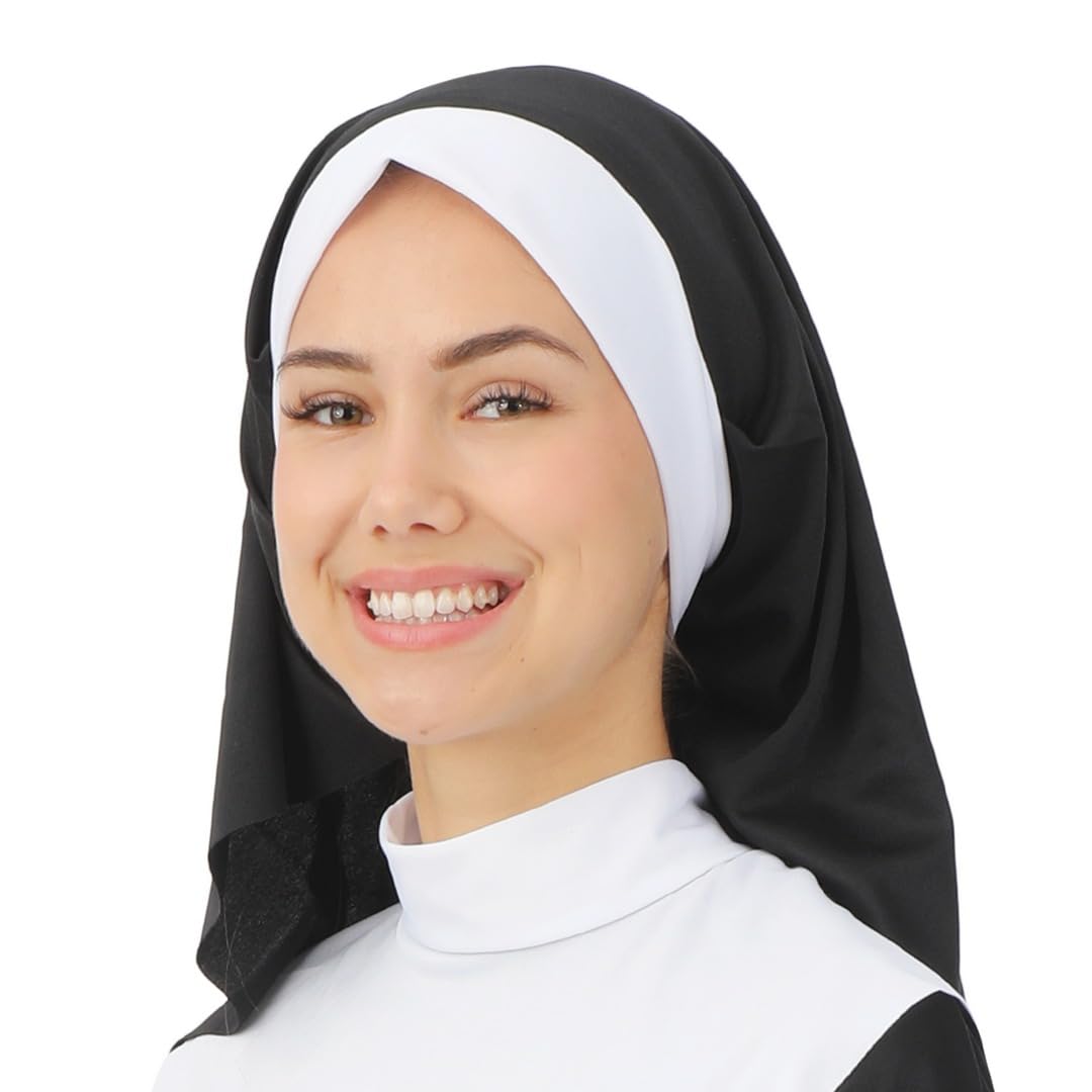 p-tit-clown-nonnen-kopfschmuck-kost-m-accessoire image 2