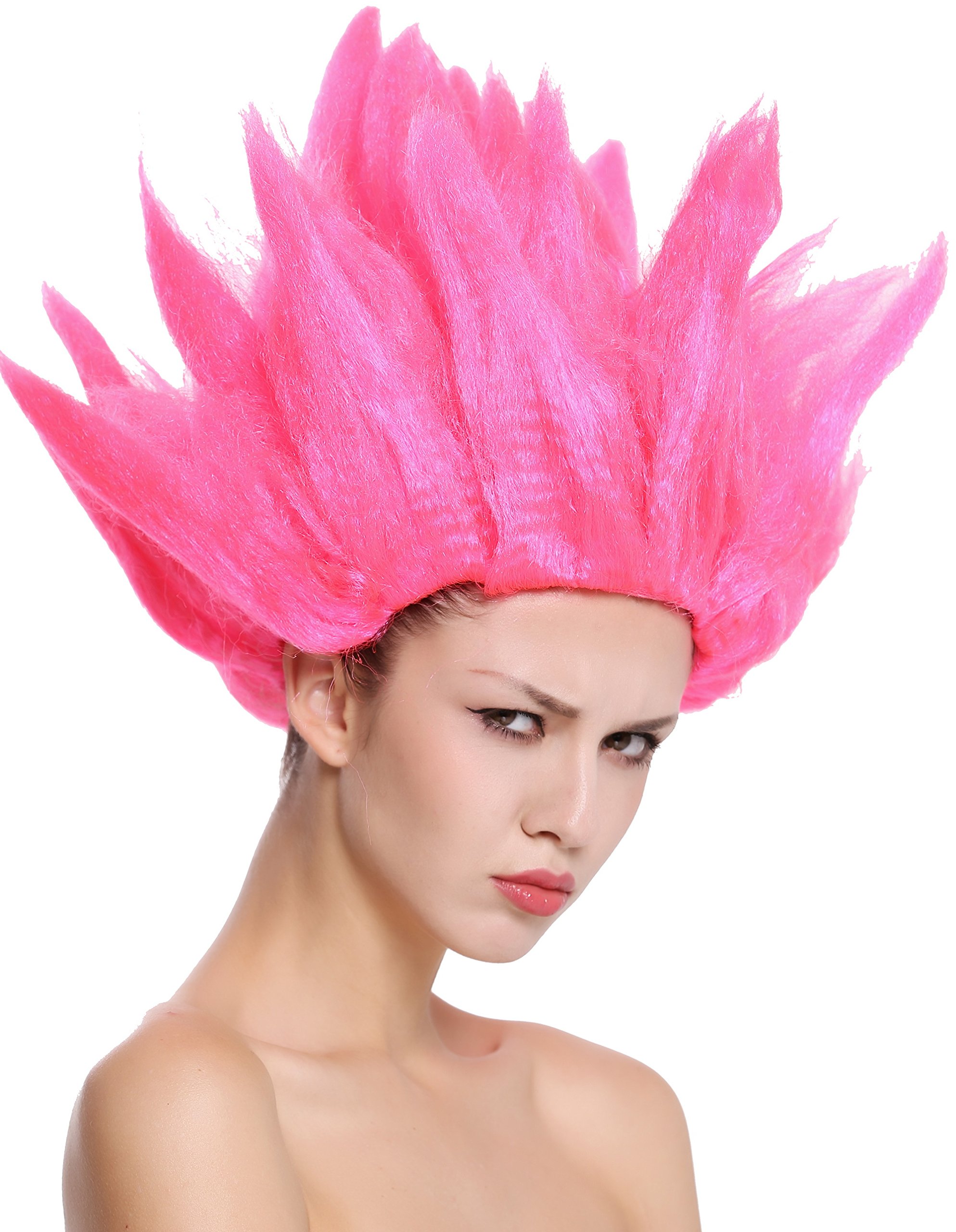 wig-me-up-91062-pc5-hochtoupierte-per-cke-fee-blume-pink-rosa image 1