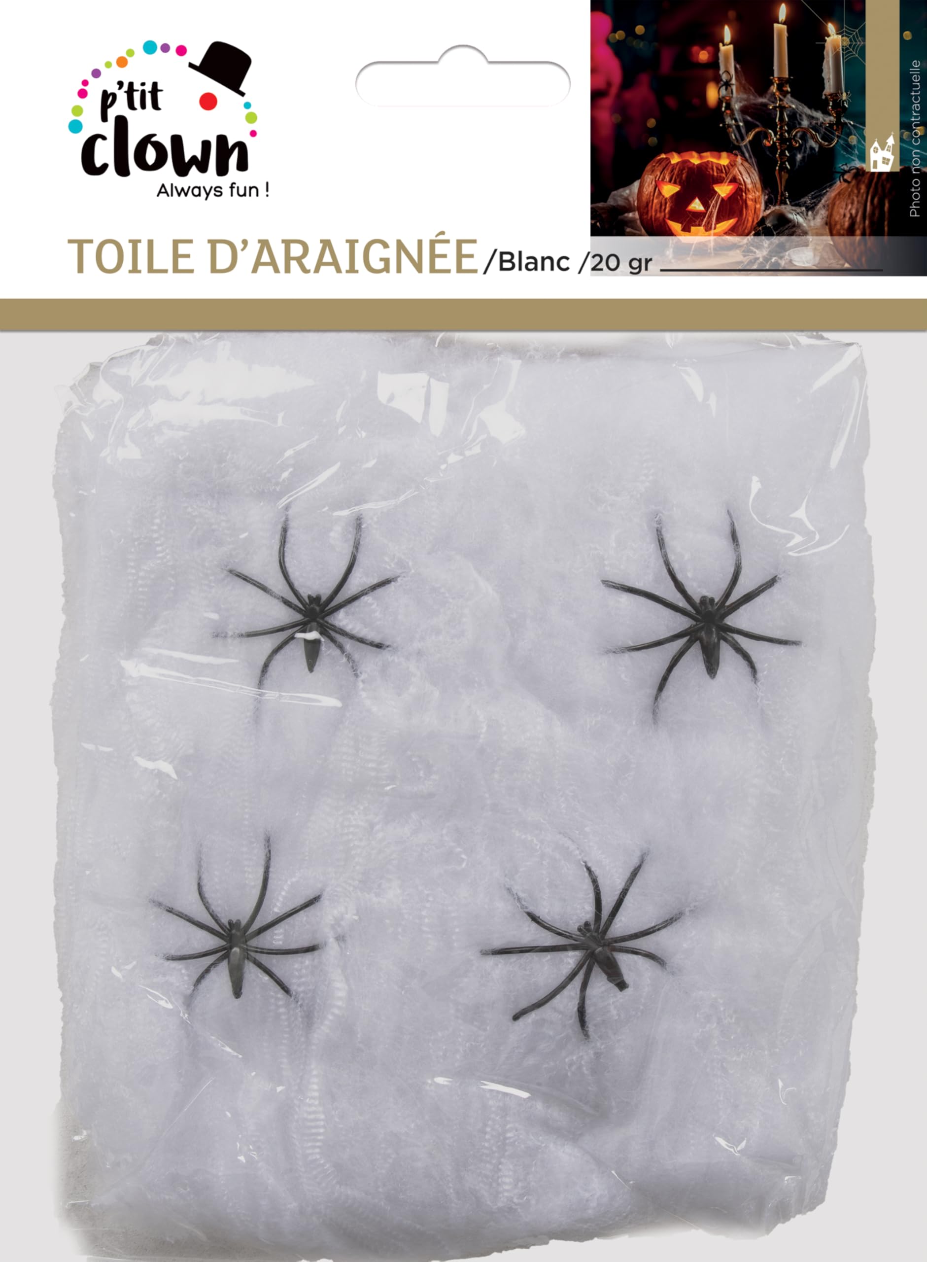 ptit-clown-wei-es-spinnennetz-20g-halloween-deko image 2
