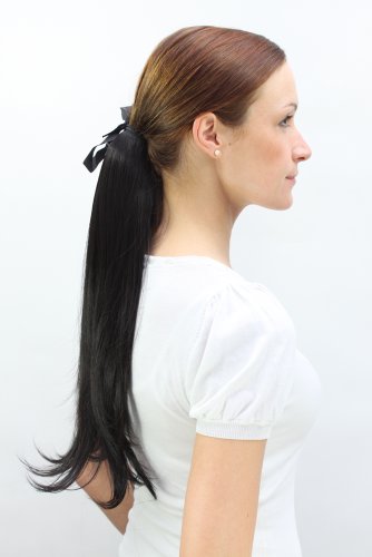 wig-me-up-c9427-2-haarteil-zopf-schwarz-glatt-50-cm-mit-klammer image 7