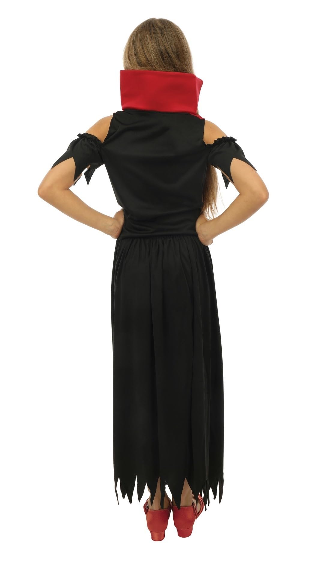 ptit-clown-87417-kinderkost-m-vampirella-kleid-mit-kragen-und-halsschmuck image 3